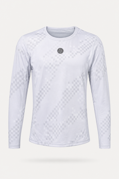 MS Long Sleeve T-Shirt Lysegrå // Damer (packshot)