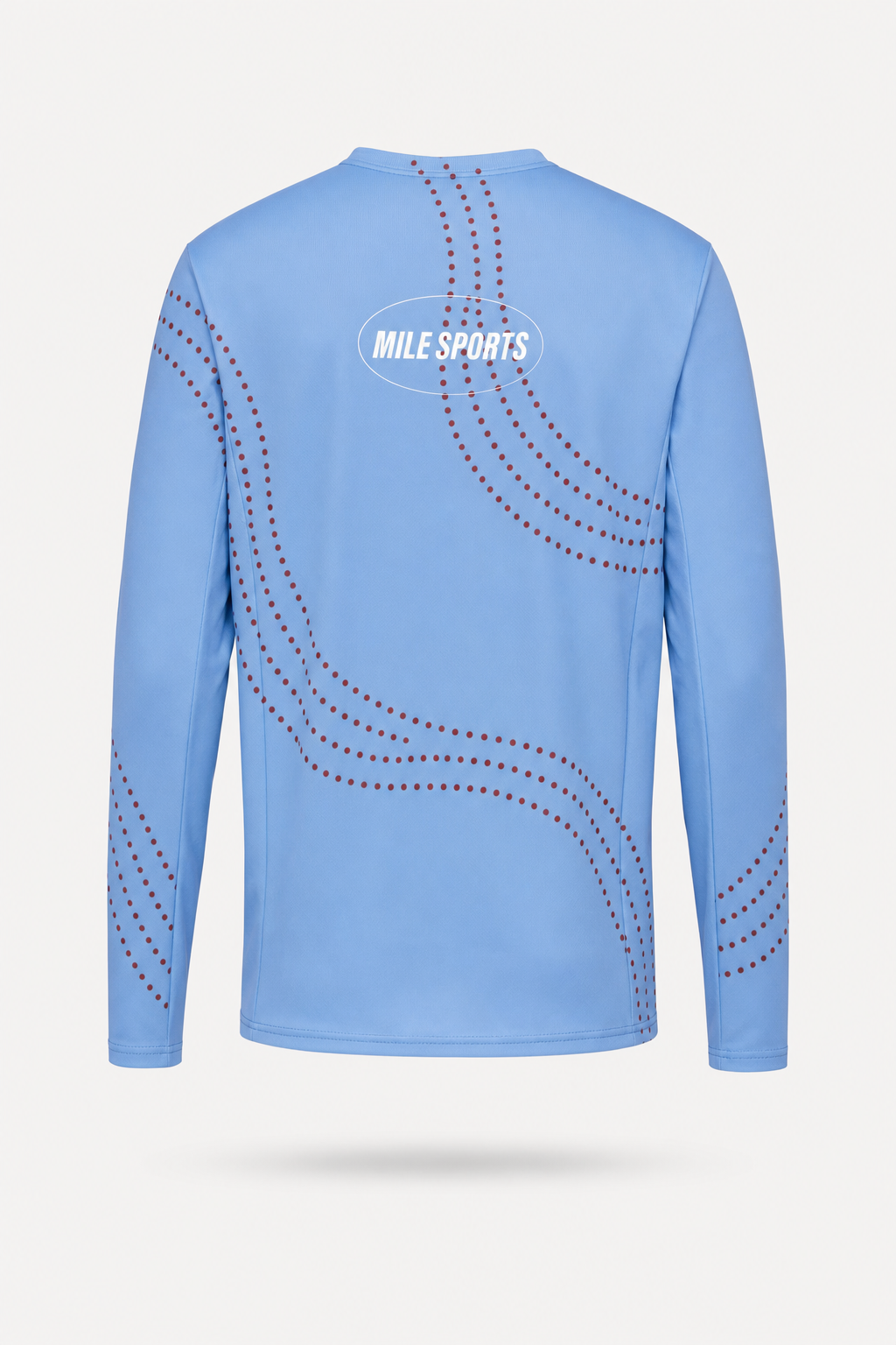 MS Long Sleeve T-Shirt Skyblue // Børn (packshot bagside)