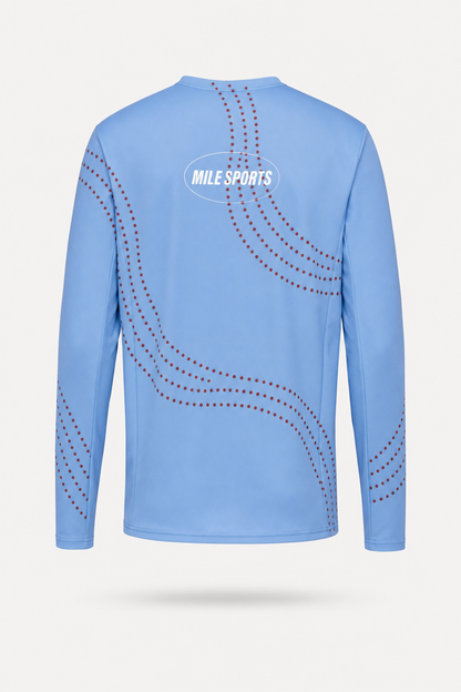 MS Long Sleeve T-Shirt Skyblue // Børn (packshot bagside)