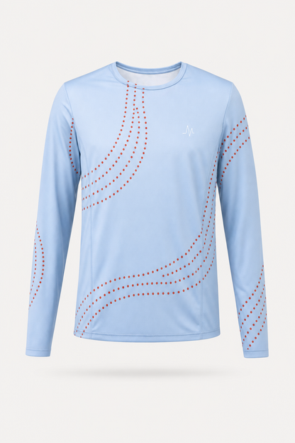 MS Long Sleeve T-Shirt Skyblue // Damer (packshot)