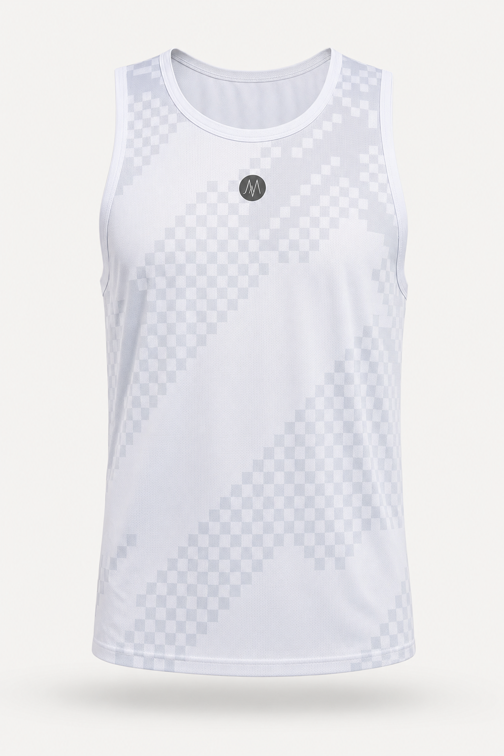 MS Singlet Lysegrå // Herrer (packshot)
