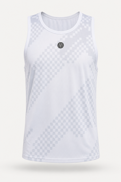 MS Singlet Lysegrå // Herrer (packshot)