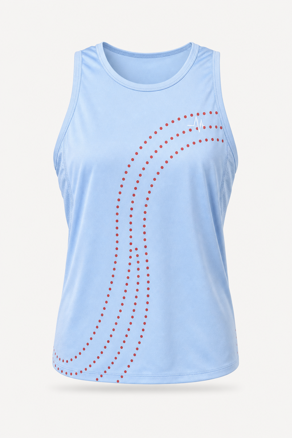 MS Singlet Skyblue // Damer (packshot)