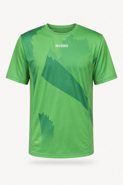 MS T-Shirt Grøn // Børn (packshot)