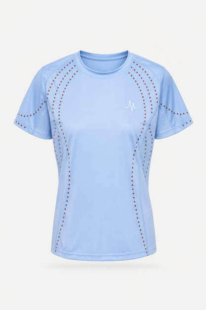 MS T-Shirt Skyblue // Damer (packshot)