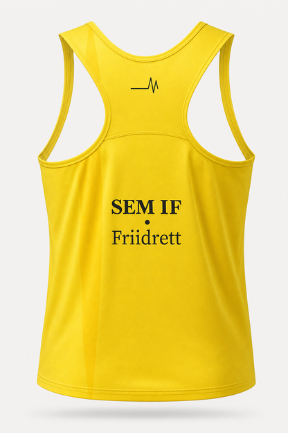 SEM IF Singlet // Damer (packshot bagside)