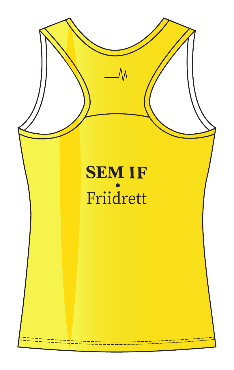 SEM IF Singlet // Damer – back