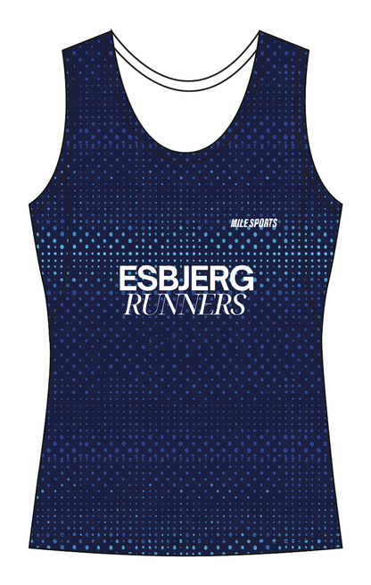 Esbjerg Runners Singlet // Damer front