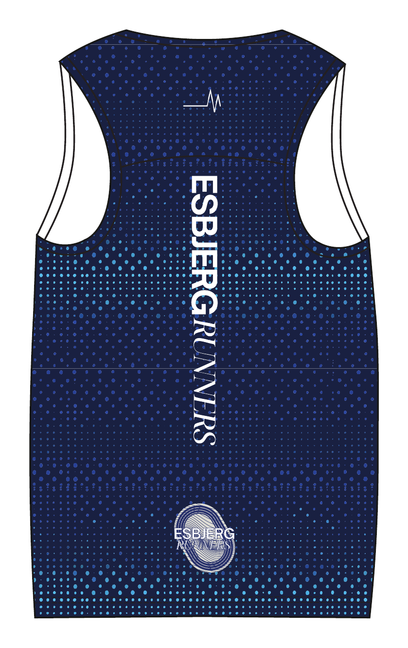 Esbjerg Runners Singlet // Herrer back
