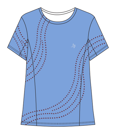 MS T-Shirt Skyblue // Damer