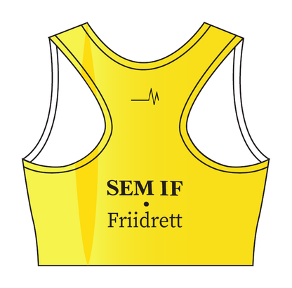 SEM IF Sports Bra // Damer – back
