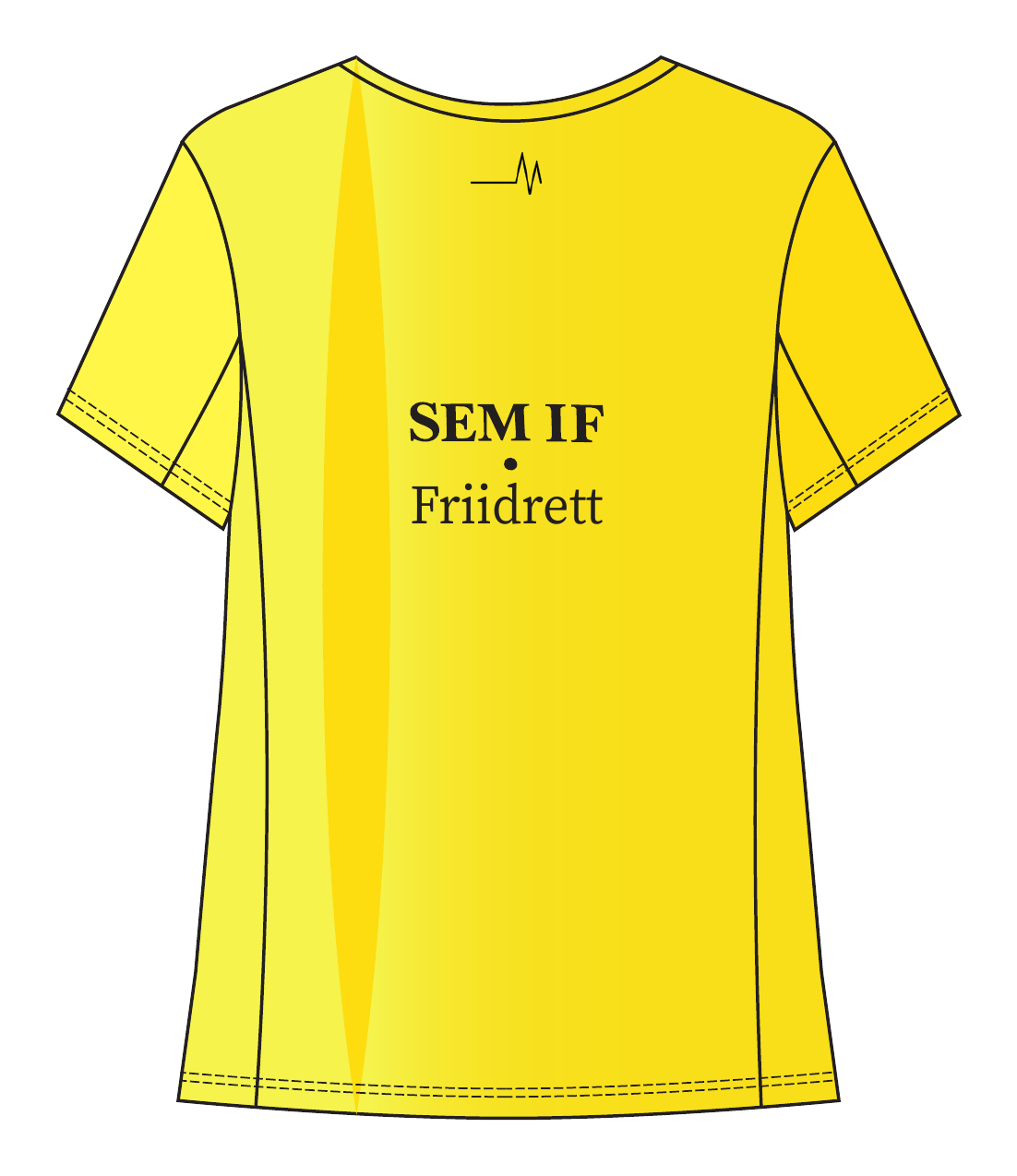 SEM IF T-shirt // Damer – back