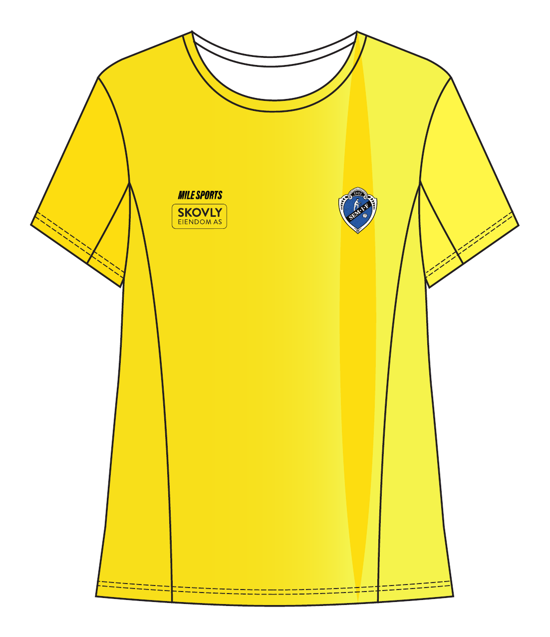 SEM IF T-shirt // Damer – front