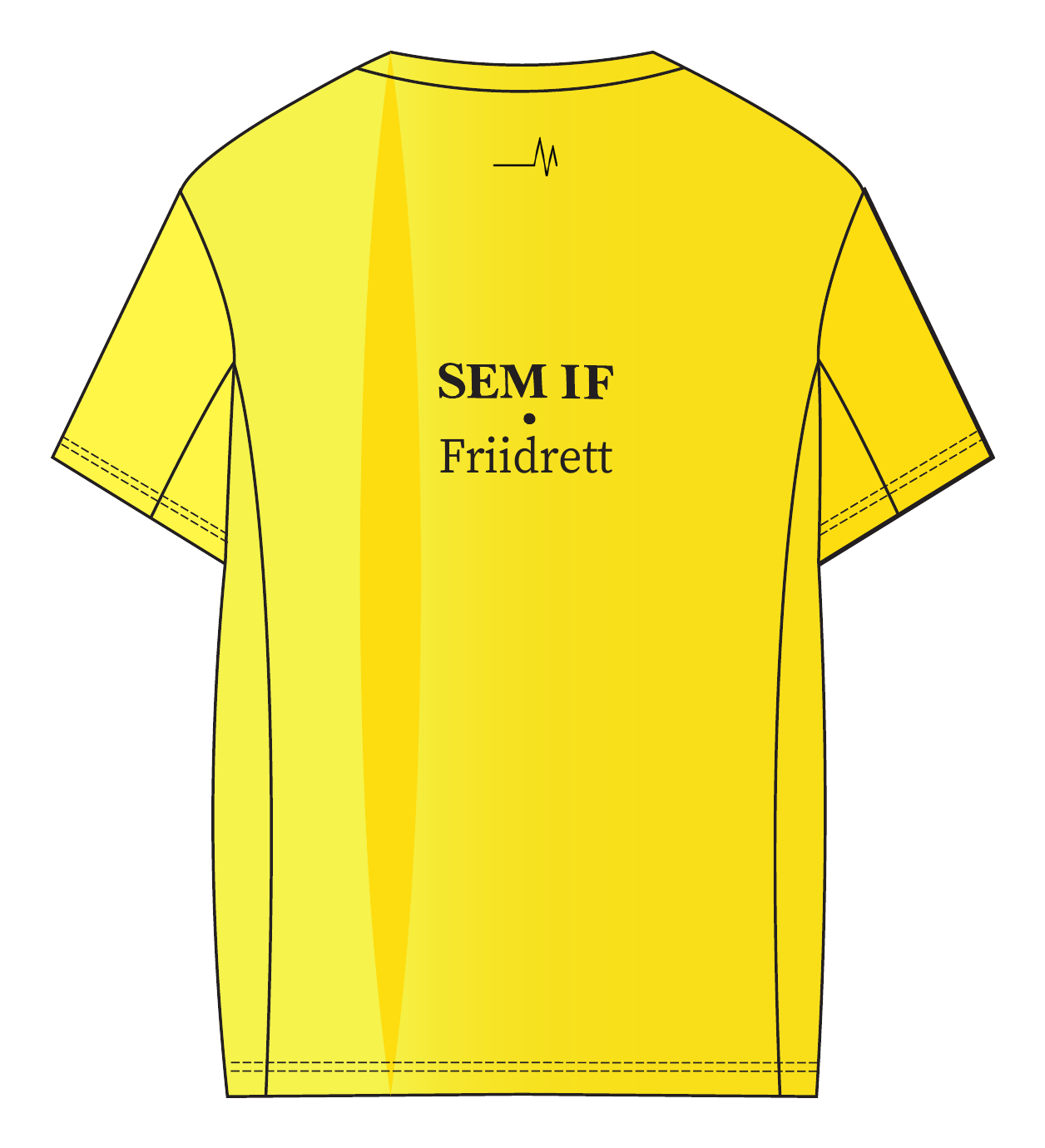 SEM IF T-shirt // Herrer – back