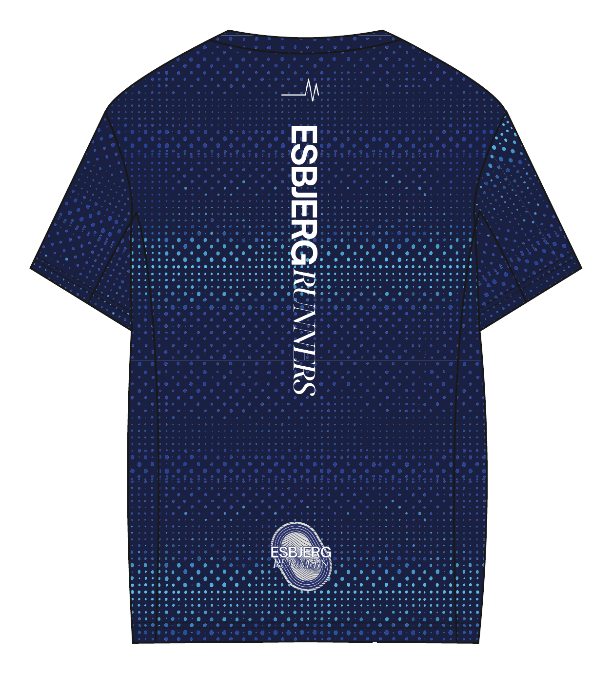 Esbjerg Runners T-shirt // Herrer back
